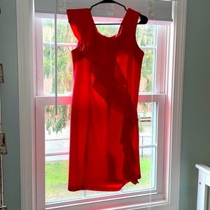 Emma & Michele red midi-dress!